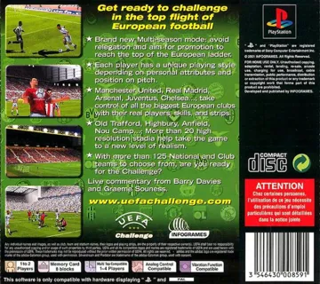 UEFA Challenge (ES - PT) box cover back